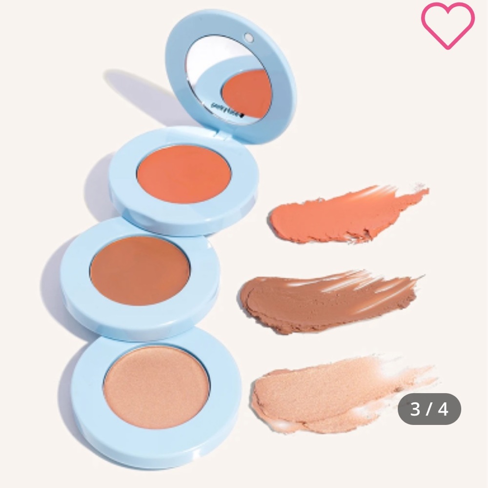 ALLEYOOP Stack The Odds Sunkissed Blush Bronzer Highlighter $38 NIB